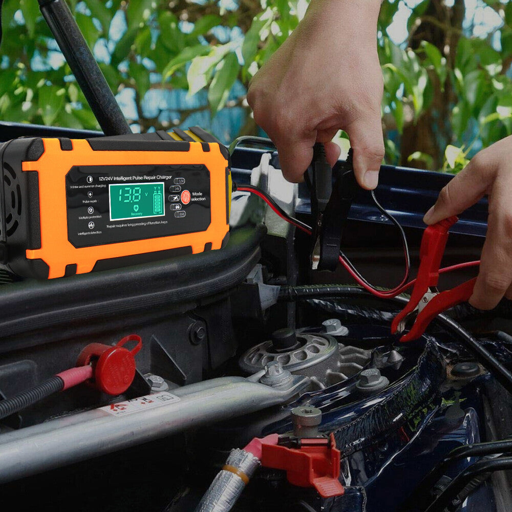 8A Smart Car Battery Fast Charger 12V Charger Automatic Pulse Repair AGM-GEL UK
